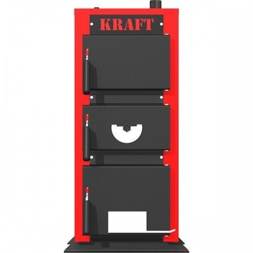 16 кВт Котел довготривалого горіння 5 мм сталь Kraft серия К, с ручным управлением UA3652 фото