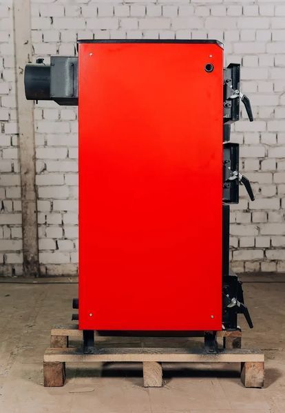 12кВт Котел холмова шахтного типа 4 мм Heizer Trio Plus UA8063 фото