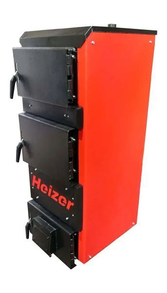 15кВт Котел холмова шахтного типа 4 мм Heizer Trio Plus UA8064 фото