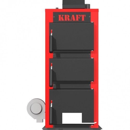 20 кВт Котел довготривалого горіння 5 мм сталь Kraft серия К, с ручным управлением UA3654 фото