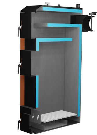 20кВт Котел холмова шахтного типа 4 мм Heizer Trio Plus UA8066 фото