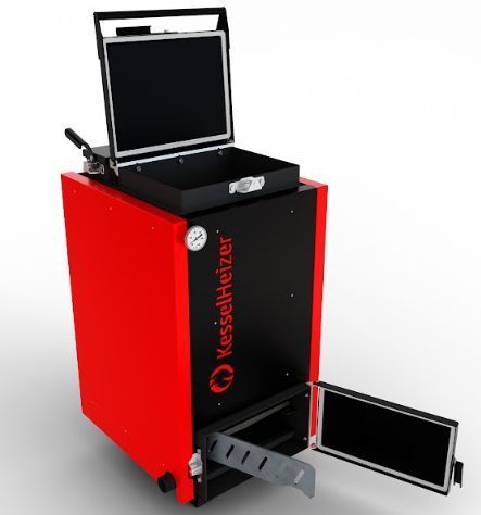20кВт Котел холмова шахтного типу 4 мм Heizer Opti UA8055 фото