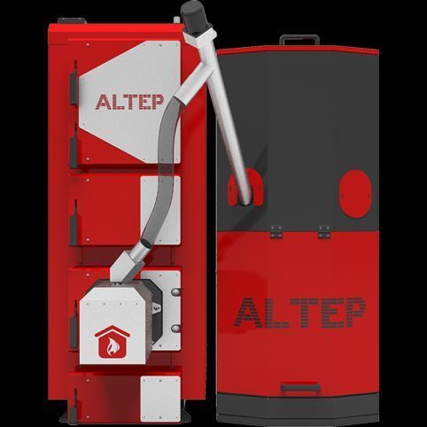 120 кВт Пеллетный котел (горелка+шамот) 6 мм сталь Altep Duo Uni Pellet (KT-2EPG) Plus UA3457 фото