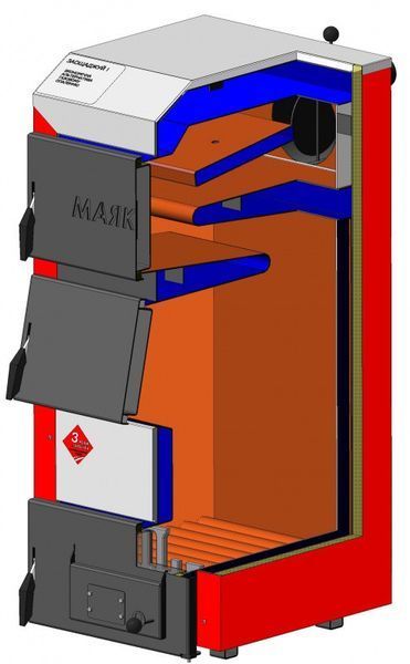 25 кВт Котел классический 4 мм сталь МАЯК АОТ-25 STANDARD PLUS UA6517 фото