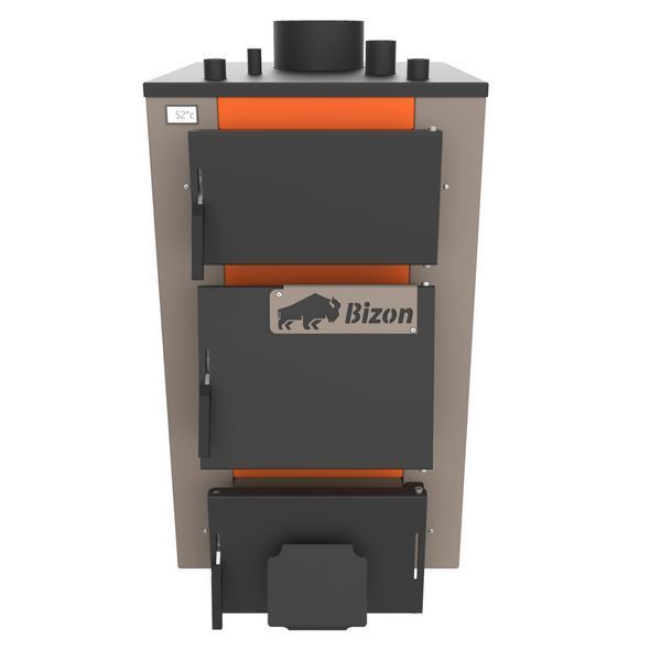 25 кВт Котел довготривалого горіння 5мм сталь Bizon М-250 Classic Plus UA3799 фото