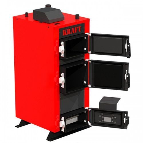 20 кВт Котел довготривалого горіння 5 мм сталь Kraft E ( КРАФТ Е) UA8481 фото