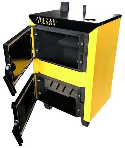 14 кВт Котел довготривалого горіння 4 мм сталь Vulkan Classic &mdash; Утепленный UA8091 фото